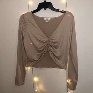 Two Crop long sleeve crop tops